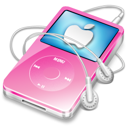 iPod Video Pink Apple Icon 256x256 png
